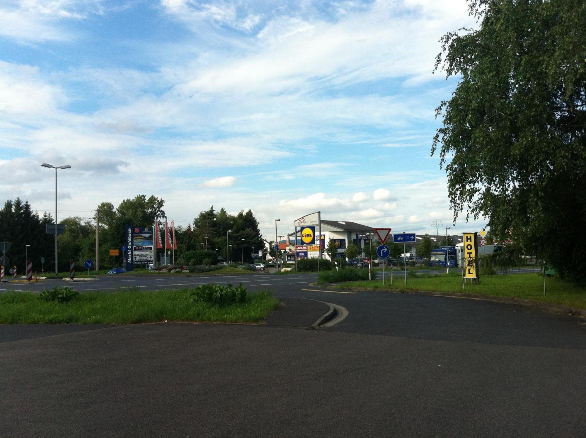 Hotel Bacchusstube Garni Goldbach  Exteriör bild