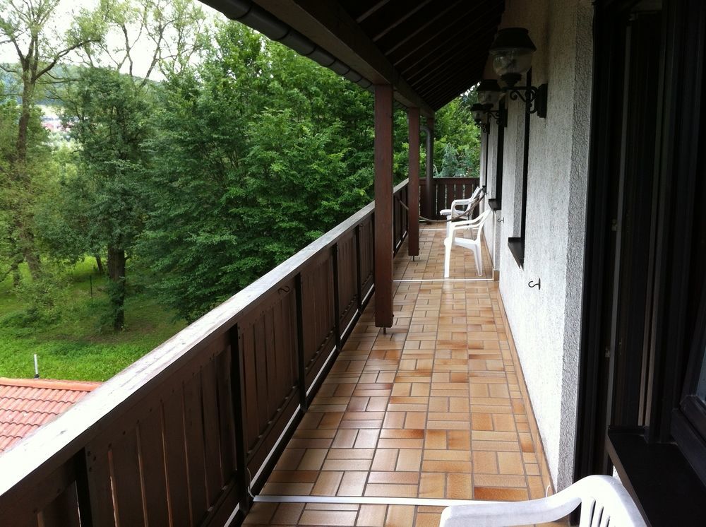 Hotel Bacchusstube Garni Goldbach  Exteriör bild